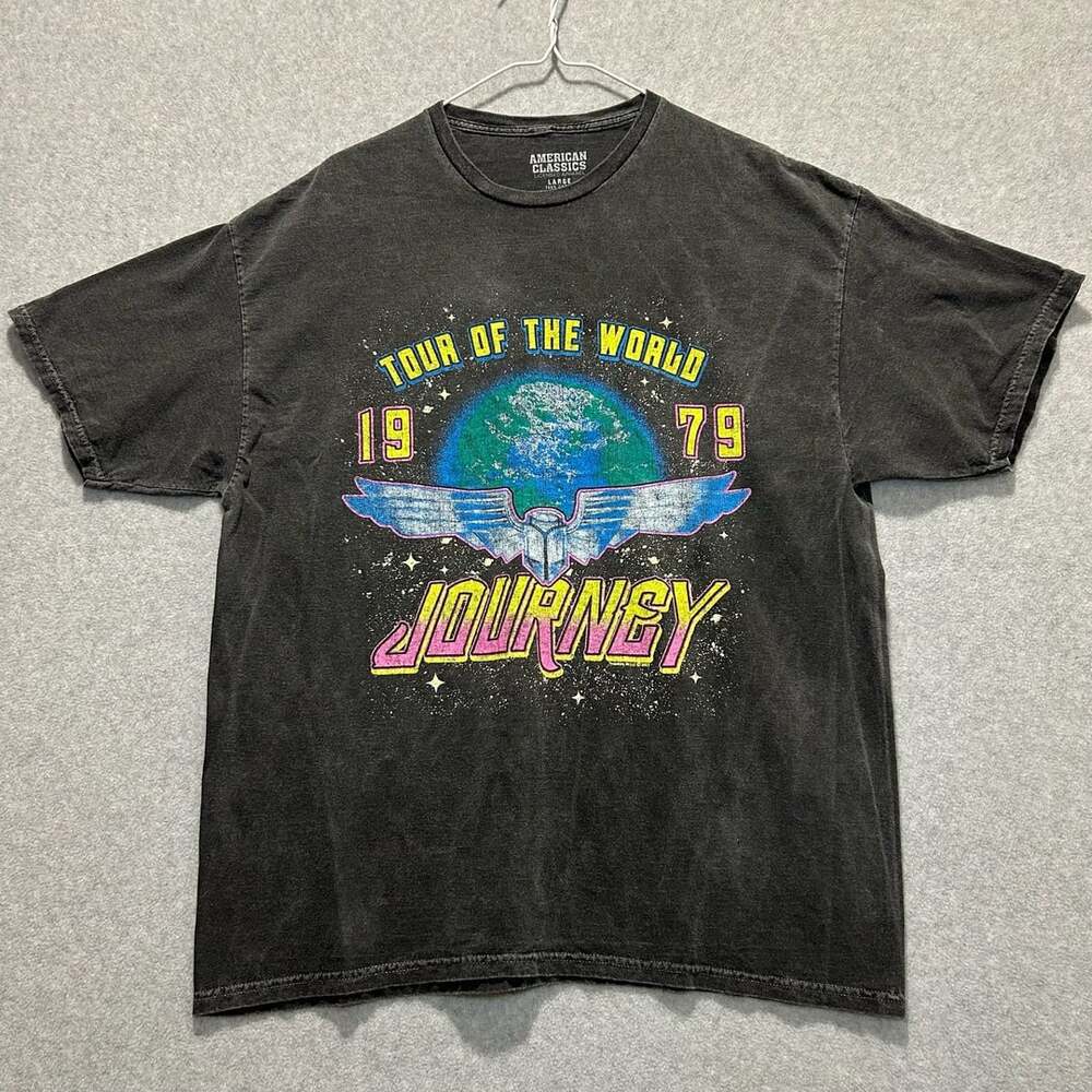 VTG American Classics Journey Tour of the World 1979 T-Shirt Size L